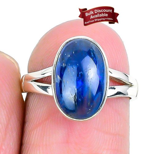 Natürlicher blauer kyanit - natürlicher, 925