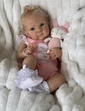 Reborn Baby Puppe 45cm Neugeborene Babypuppe Weihnachtsgeschenk Weihnachten