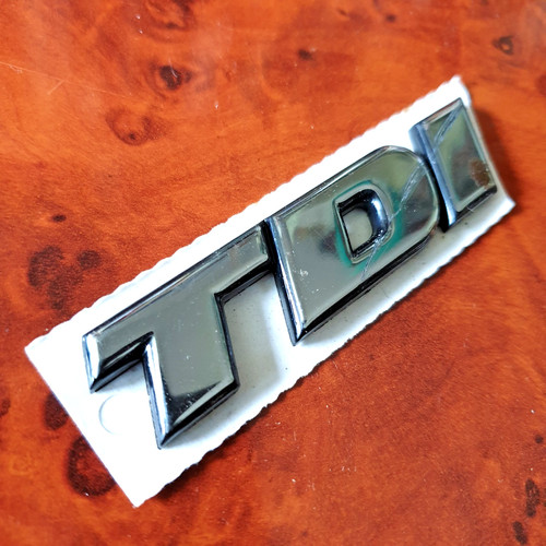 Tdi schriftzug kleber - vw,