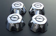 4 x schöne Chrom Nabenkappen