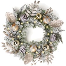 Weihnachtskranz Türkranz LED