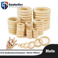 Holzringe zum Basteln, Holz