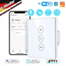 WiFi Smart Rolladen Zeitschaltuhr,Wlan Rolladenschalter für Rollladen Jalousien.