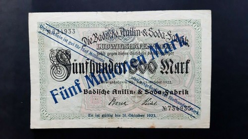 K3329a notgeldschein badische - k3329a,