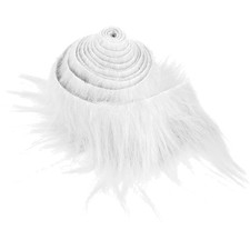kunstfell Bastelstoff Fluffy Kunstpelz imitat langhaarige Meterware für Dekor...