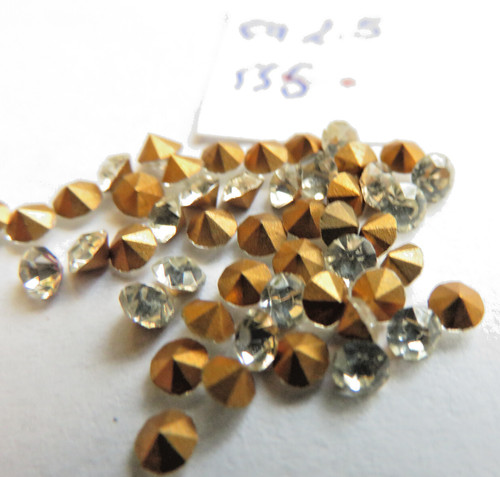 Chatons kristallglas ca - 50, kristallglas,