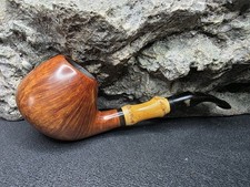 Stanwell Bamboo "Estate" Made  In Denmark Pfeife Pipe  #1785