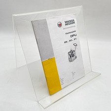 Wacker Neuson Vibrationsplatte DPU 25 30 37 Betriebsanleitung Wartung 2020