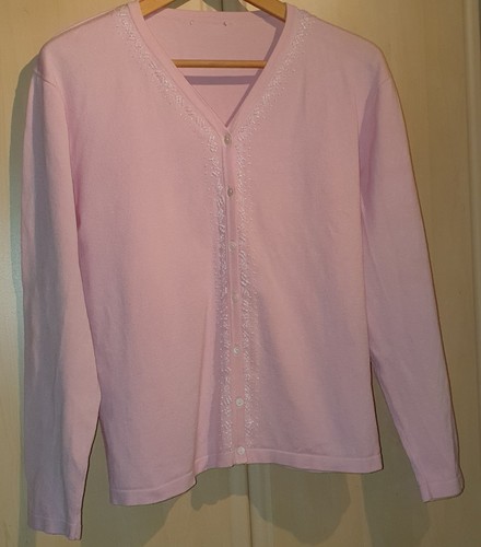 Strickjacke helles rosa