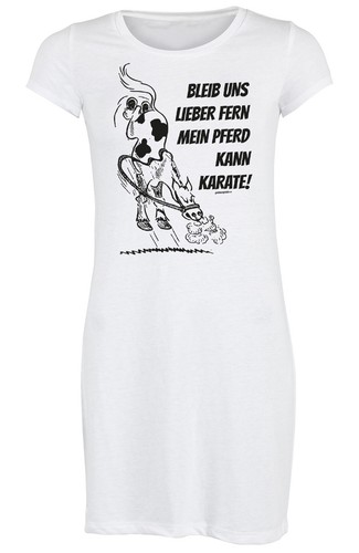 Pferde nachthemd damen - nachthemd,