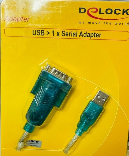 Delock usb serial adapter - usb, 1