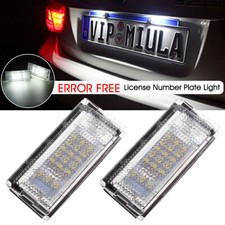 Pair License Plate Lights For