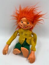 Pumuckl Kobold Puppe vintage mechanisch defekt ca. 25 cm