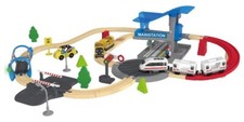 Playtive Holz Eisenbahn Set