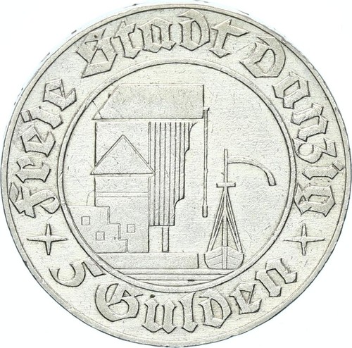 Danzig freie stadt - stadt, gulden