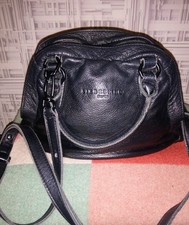 ❤️ Top ❤️ Liebeskind Berlin Ledertasche Echtleder schwarz Handtasche Cross Body 