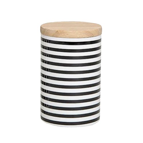 Keramikdose mit holzdeckel - mit,