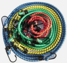 12 starke Gepäckspanner Expander Gummseil Spanngummi Riemen  Spanngurt