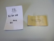 Opel Manta B Emblem Schriftzug