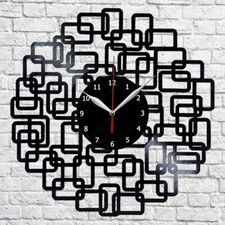 Maze Vinyl Record Wall Clock