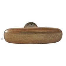 Fensterolive alt Fenstergriff Fensterknebel Messing 82mm