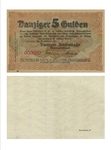 Fünf gulden - gulden,,