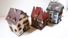 1 Vollmer und Faller oder Pola,H0  3 Altstadthäuser mit Geschäften