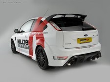 Milltek Duplex Sportauspuffanlage ab Kat Ford Focus 2 RS je 1x DTM-Optik rund