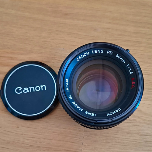 Canon 50mm standardobjektiv - 50mm,