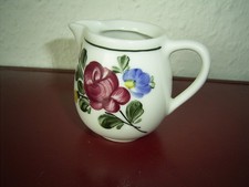 Lilienporzellan Austria- Milchkännchen ca.6,5cm hoch-Alpenflora-handbemalt-top