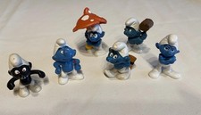 6x Schlumpffiguren Schleich