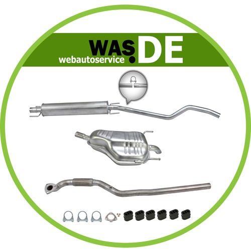Auspuffanlage opel astra - auspuffanlage,