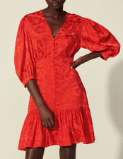 Sandro Paris Damen Seidenkleid