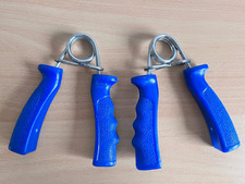 2x Fingerhantel Handtrainer Stärkung Gerät Hand Grip Finger Festigkeit Werkzeug