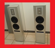 2 X PIEGA TC70X  Standlautsprecher in silber / Neupreis 11000,00 Euro