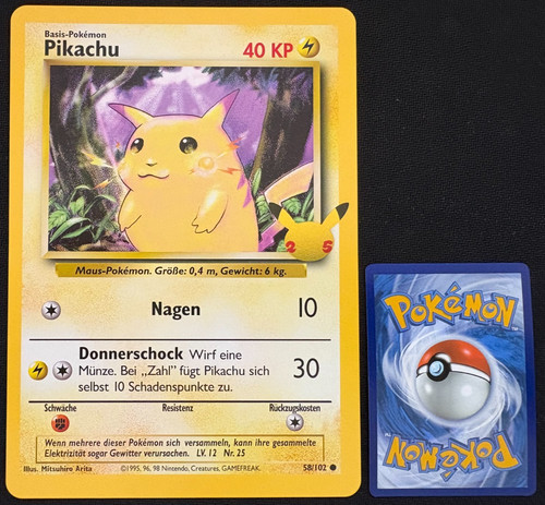 Pokemon pikachu xxl karte - -,