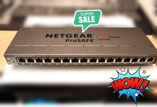 NETGEAR GS116Ev2 16-Port Gigabit Ethernet Smart Managed Plus Switch
