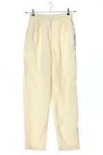 TREVIRA Stoffhose Damen Hose Gr. DE 38 wollweiß Business-Look