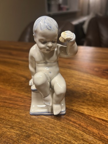Porzellan figur kind - porzellan,