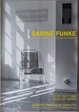 Poster Plakat - Sabine Funke - Fotografie Design Kunst Original - Karlsruhe 1991