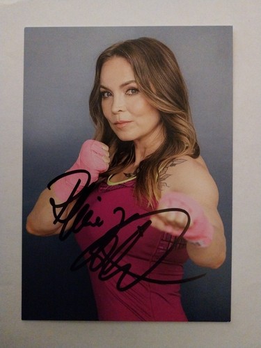 Regina halmich autogramm - halmich,