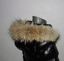 Kojote Pelz Kapuze Kragen Echt