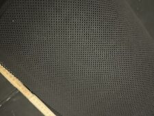 ORIGINAL Alcantara Stoff tief schwarz PERFORIERT 151 cm  breit