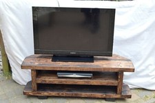 Eck TV-Möbel rustikal Kiefer