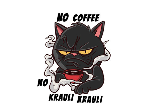 Katze und kaffee - katze,