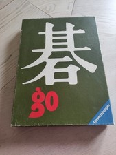 Altes Ravensburger Go Brettspiel 1977 Holzzspielbrett + Regelbuch für Anfänger