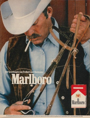 Marlboro zigaretten reklame - -,