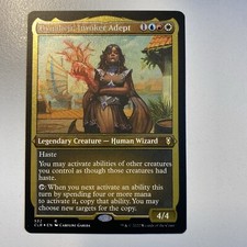 Dynaheir, Invoker Adept Magic The Gathering Etched Foil CLB 