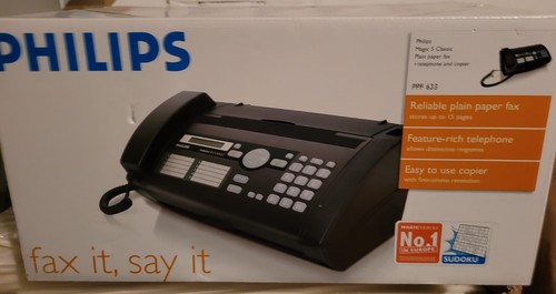 Philips telefon faxgerät - telefon-/faxgerät, ppf