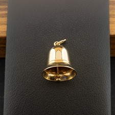 (PA2) 9 kt Gelbgold Glocke